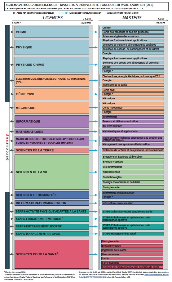 VIGNETTE SCHEMA ARTICULATION LICENCES MASTERS